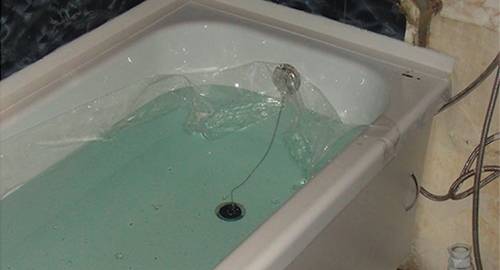 Установкой акрилового вкладыша | Борисово